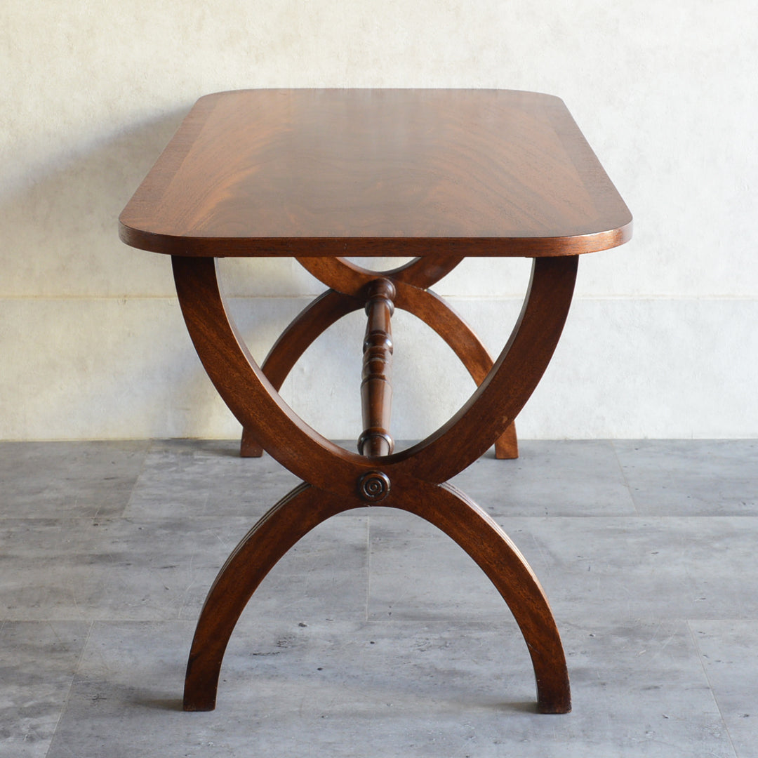 クラシック　ウォルナットローテーブル12