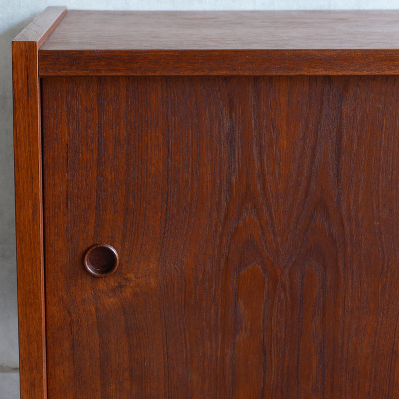 デンマーク ヴィンテージ　チークキャビネット02（ウッドオイル仕上）