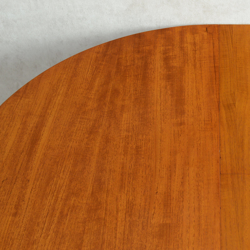 60S エクステンション ラウンドテーブル 02 (天板剥離再塗装済）