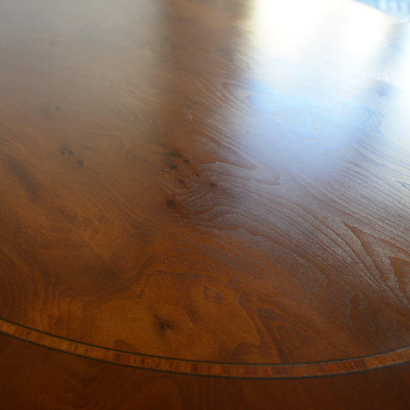 イギリスクラシック　オーバルサイドテーブル(ティルトップ）04　