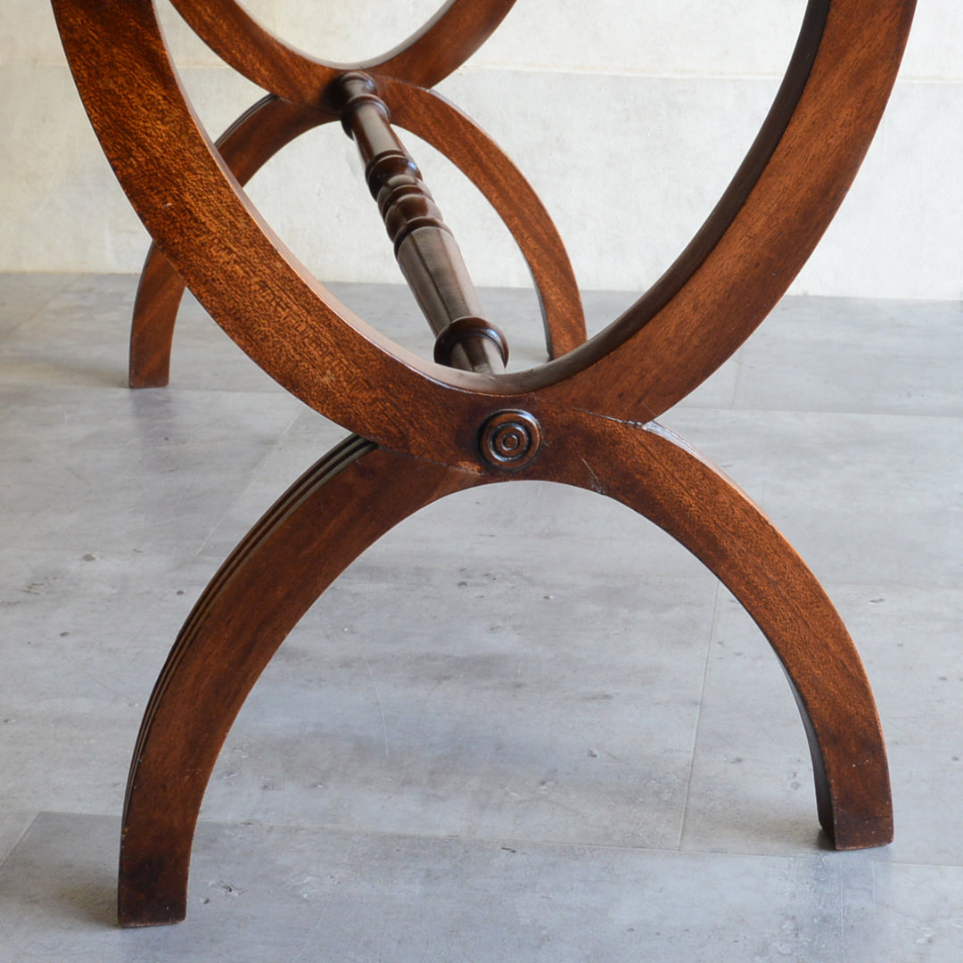 クラシック　ウォルナットローテーブル12