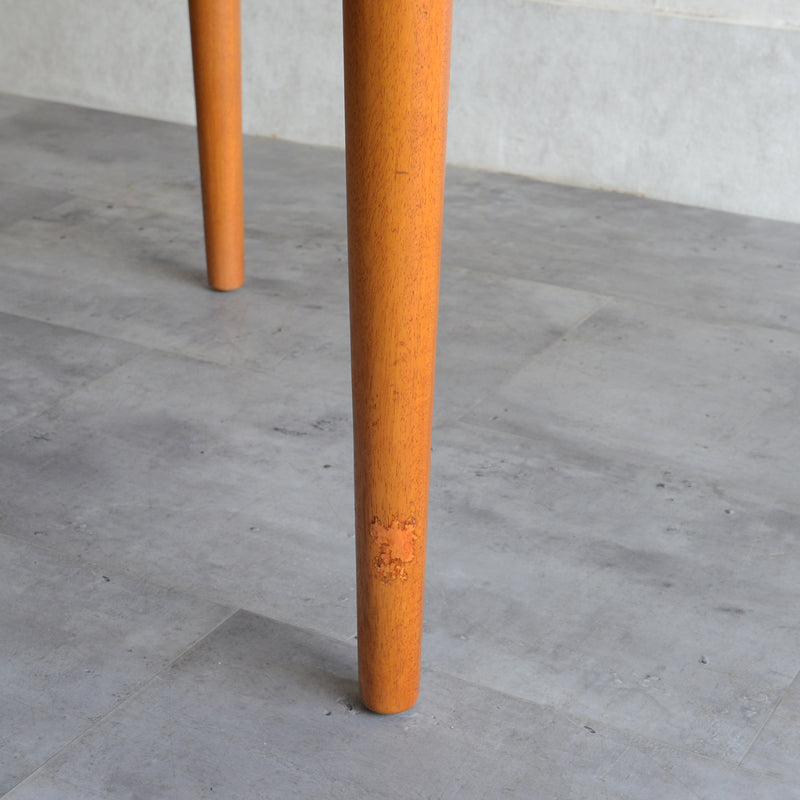 60S エクステンション ラウンドテーブル 02 (天板剥離再塗装済）