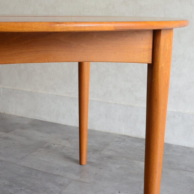 60S エクステンション ラウンドテーブル 02 (天板剥離再塗装済）