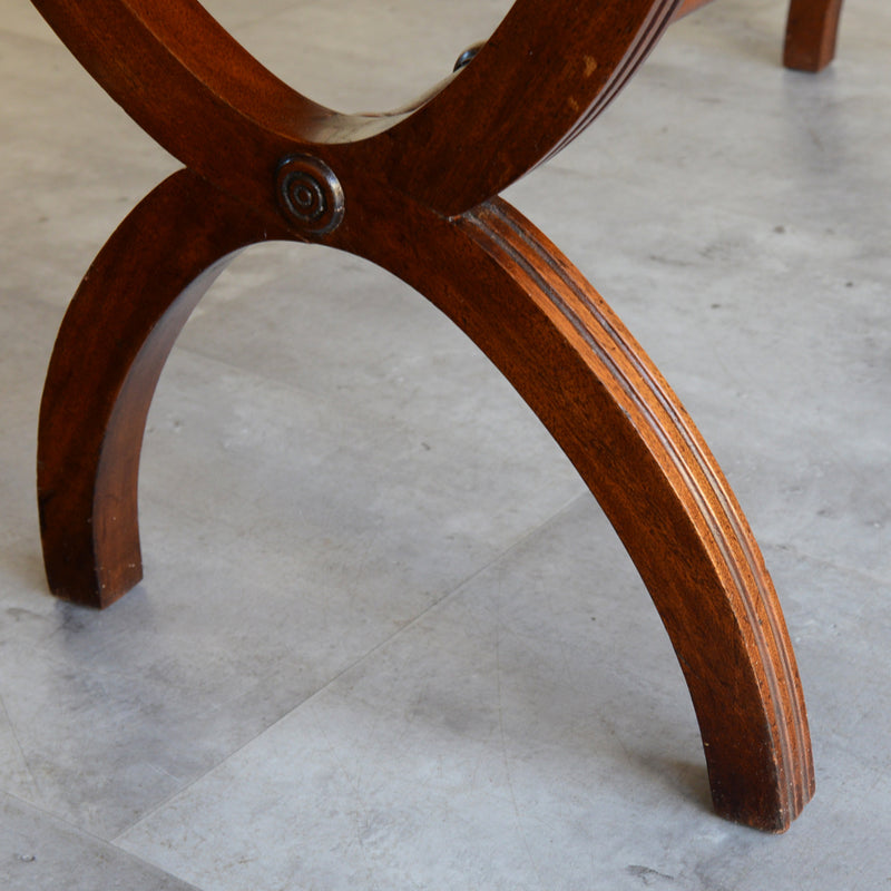 クラシック　ウォルナットローテーブル12