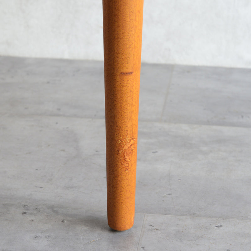 60S エクステンション ラウンドテーブル 02 (天板剥離再塗装済）