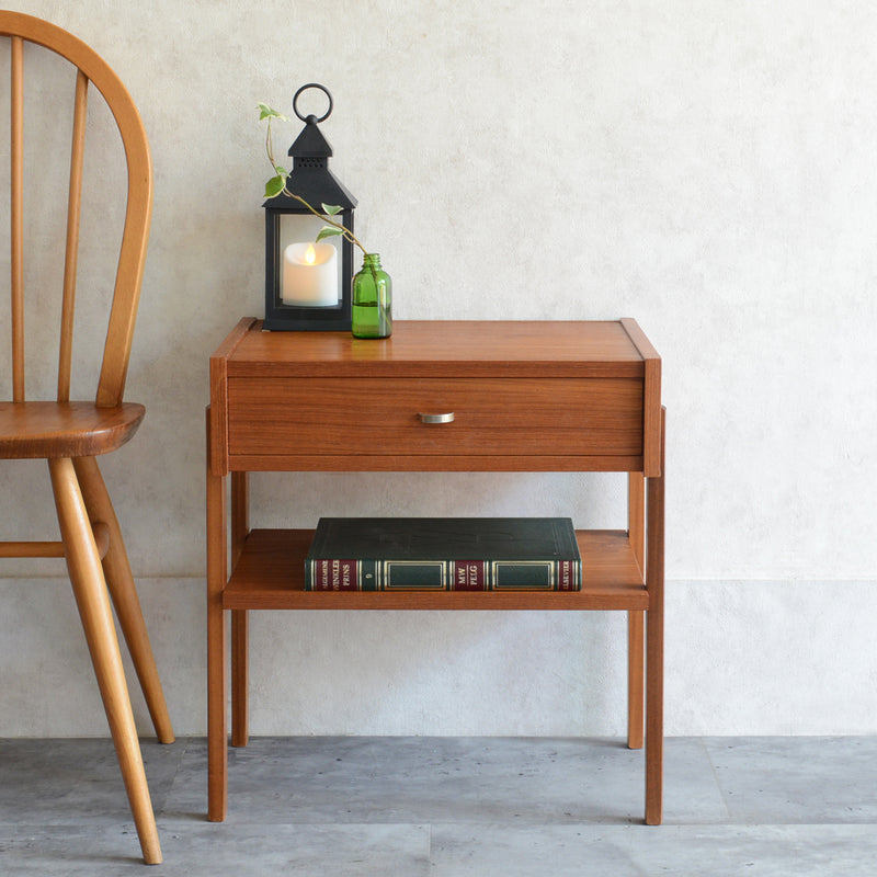 デンマーク ヴィンテージ スモールチェスト01（ウッドオイル仕上げ）