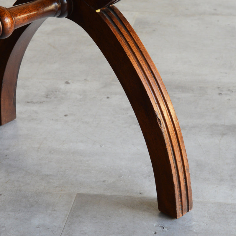 クラシック　ウォルナットローテーブル12