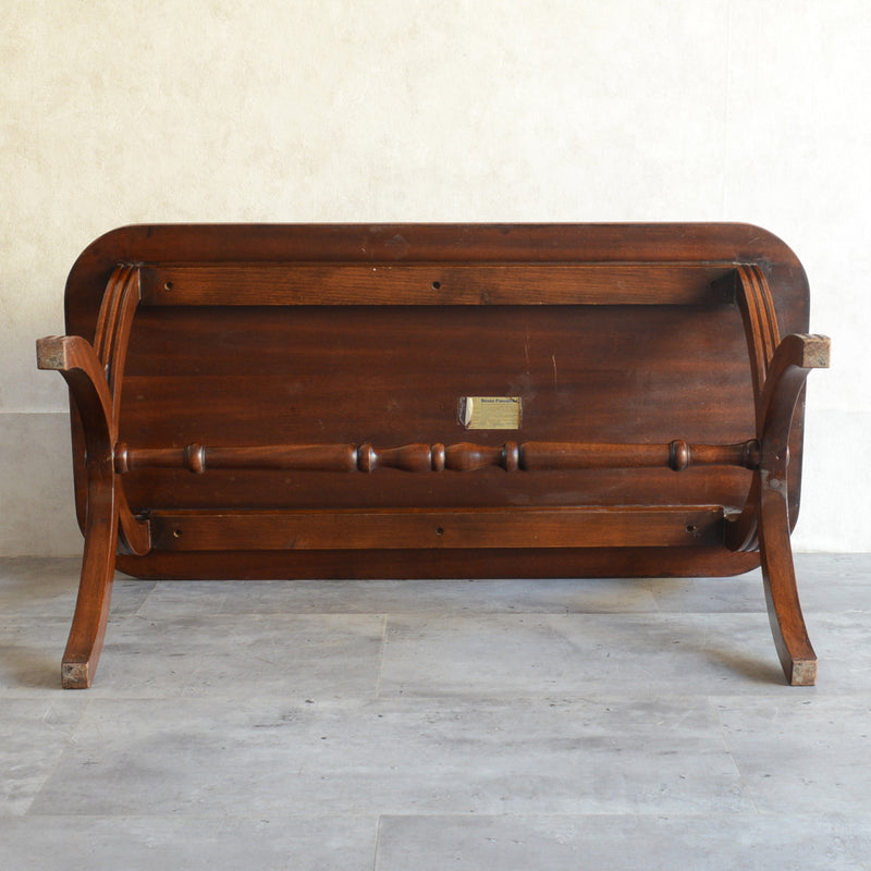 クラシック　ウォルナットローテーブル12