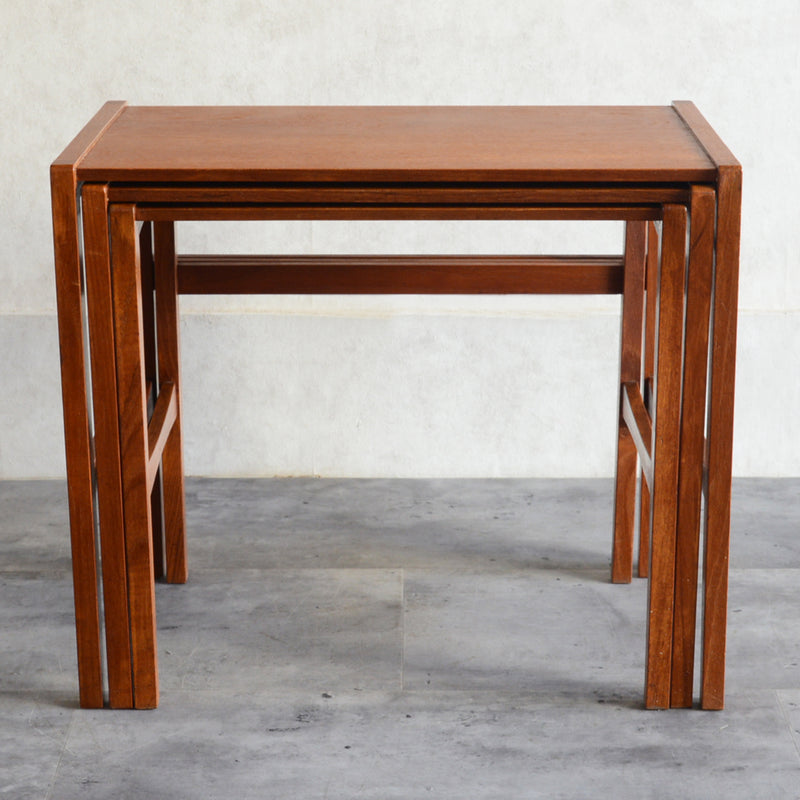 60S チーク ネストテーブル 01