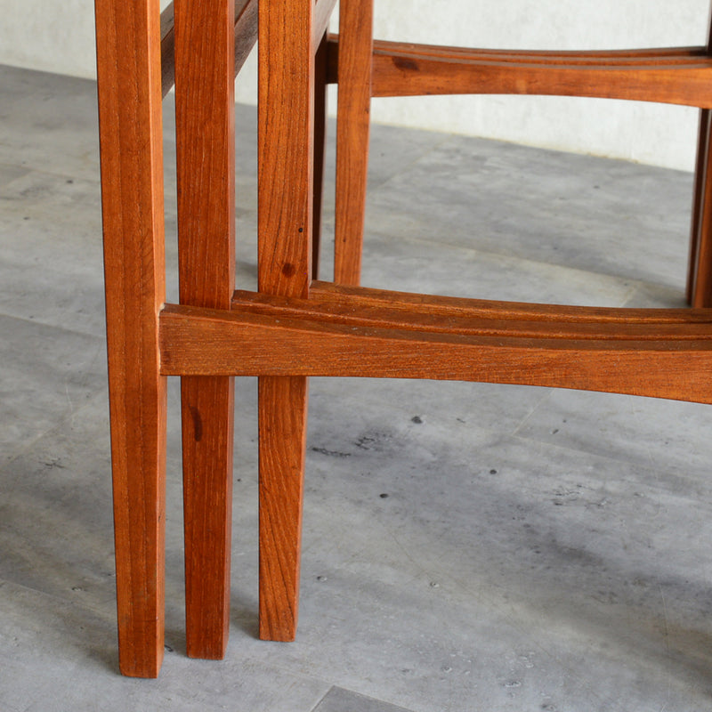 60S チーク ネストテーブル 01