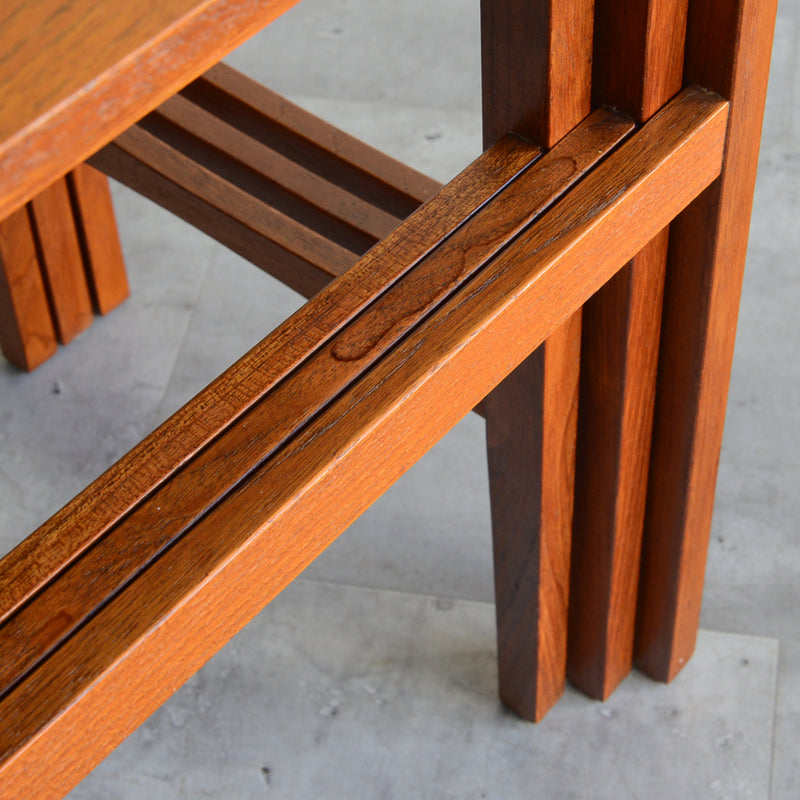 60S チーク ネストテーブル 01