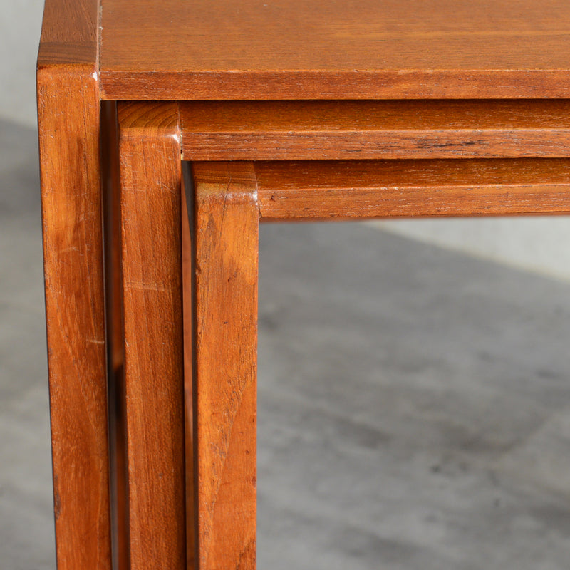 60S チーク ネストテーブル 01