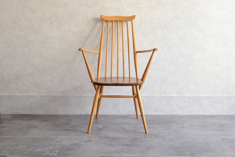 ERCOL　アーコール　アーム付ゴールドスミスチェア01