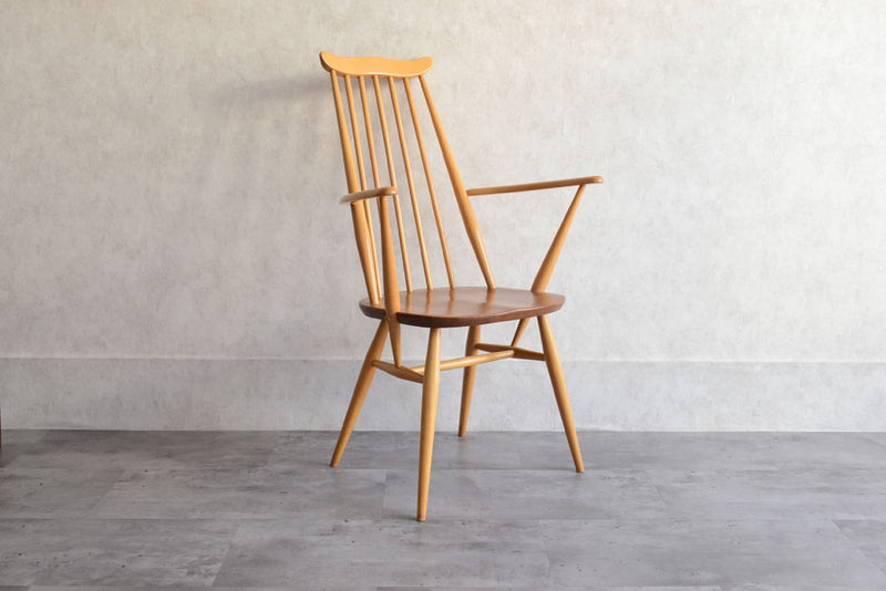 ERCOL　アーコール　アーム付ゴールドスミスチェア01