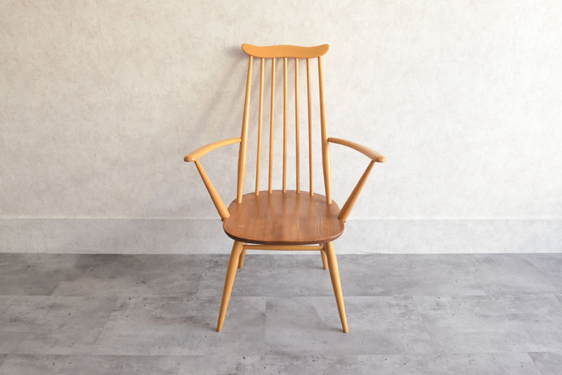 ERCOL　アーコール　アーム付ゴールドスミスチェア01