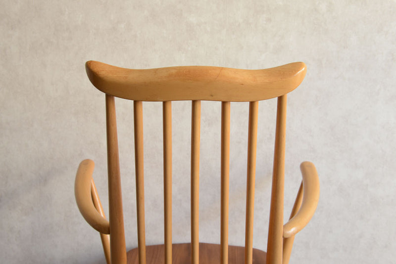 ERCOL　アーコール　アーム付ゴールドスミスチェア01