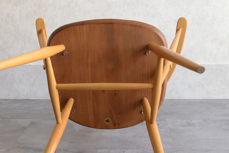 ERCOL　アーコール　アーム付ゴールドスミスチェア01