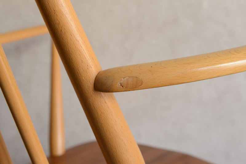 ERCOL　アーコール　アーム付ゴールドスミスチェア01