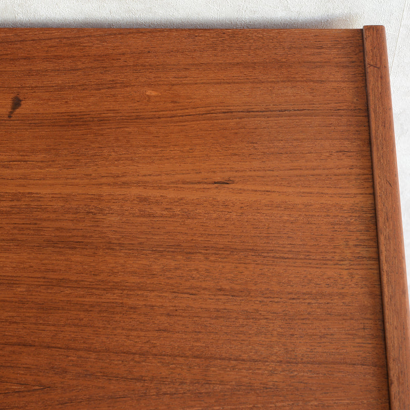 デンマークヴィンテージ  チーク３段チェスト 6-4(ウッドオイル仕上）