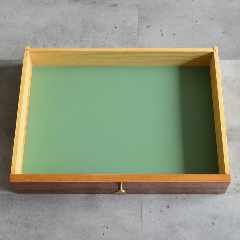 デンマーク ヴィンテージ スモールチェスト 02 オイル仕上げ サイドテーブル