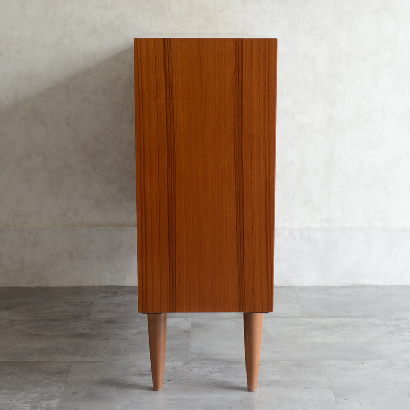 デンマーク ヴィンテージ　チークブックシェルフ03（ウッドオイル仕上）