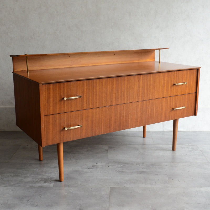 60sイギリスヴィンテージ　ショートサイドボード47(天板剝離再塗装済）