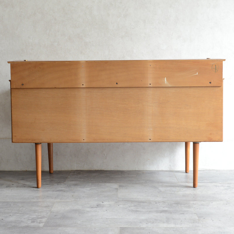 60sイギリスヴィンテージ　ショートサイドボード47(天板剝離再塗装済）