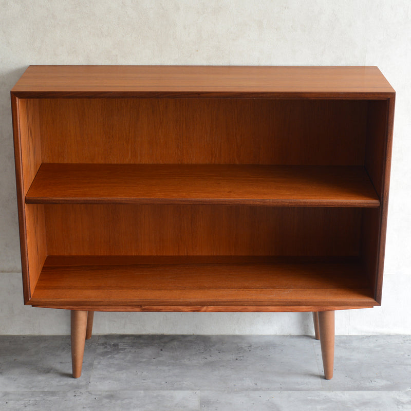 デンマーク ヴィンテージ　チークブックシェルフ03（ウッドオイル仕上）