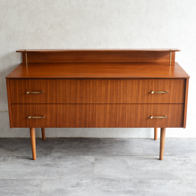 60sイギリスヴィンテージ　ショートサイドボード47(天板剝離再塗装済）