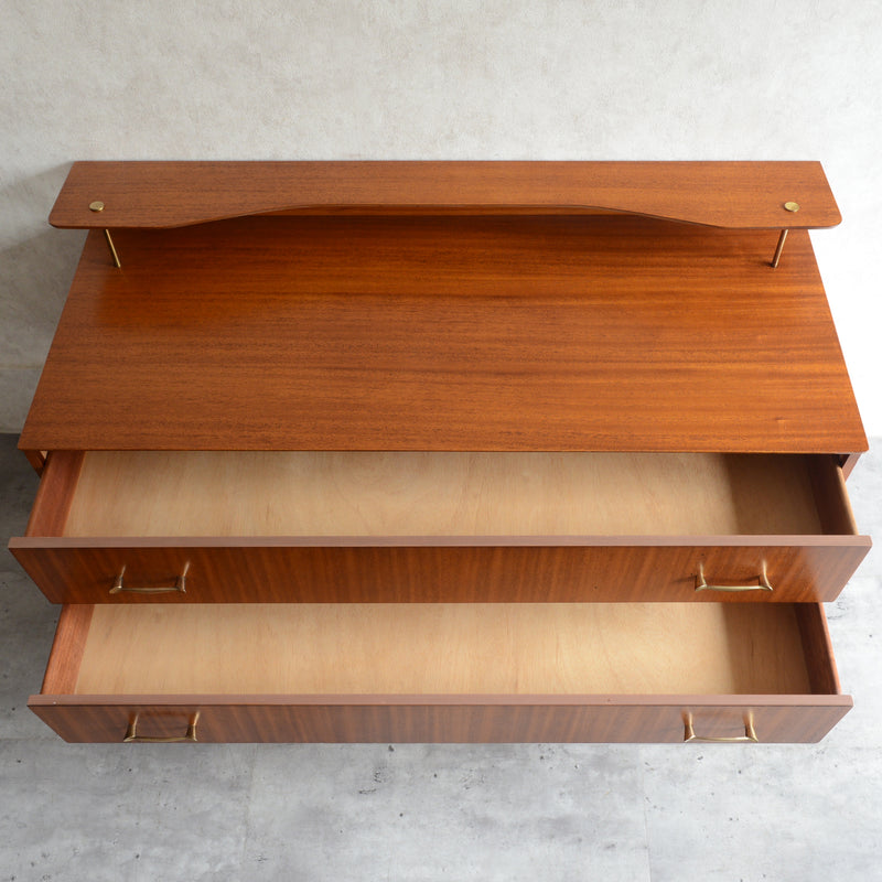 60sイギリスヴィンテージ　ショートサイドボード47(天板剝離再塗装済）