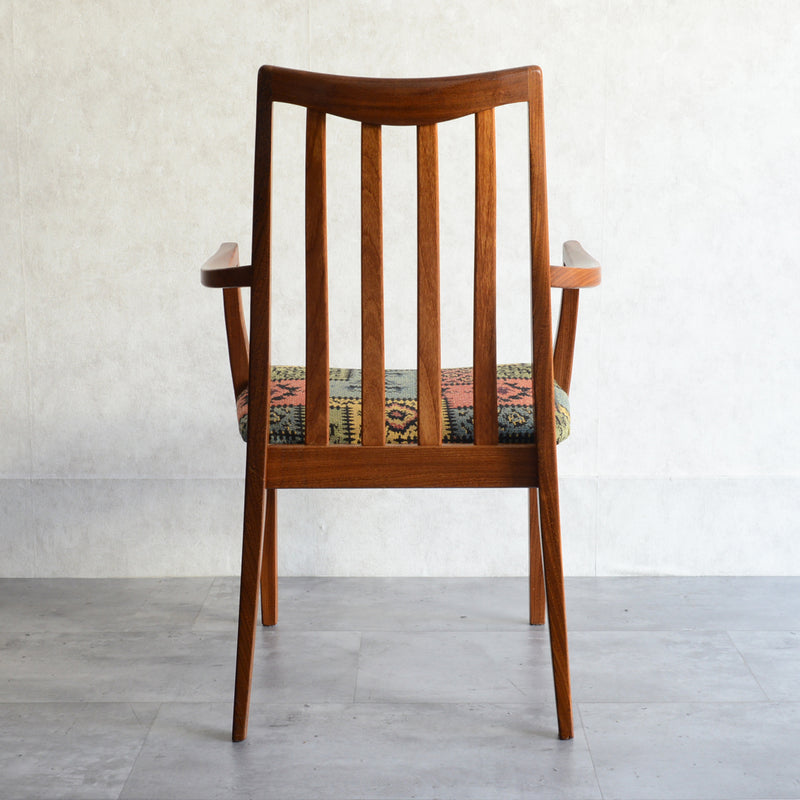 G-PLAN ジープラン　ハイバックアームチェア(柄張地）