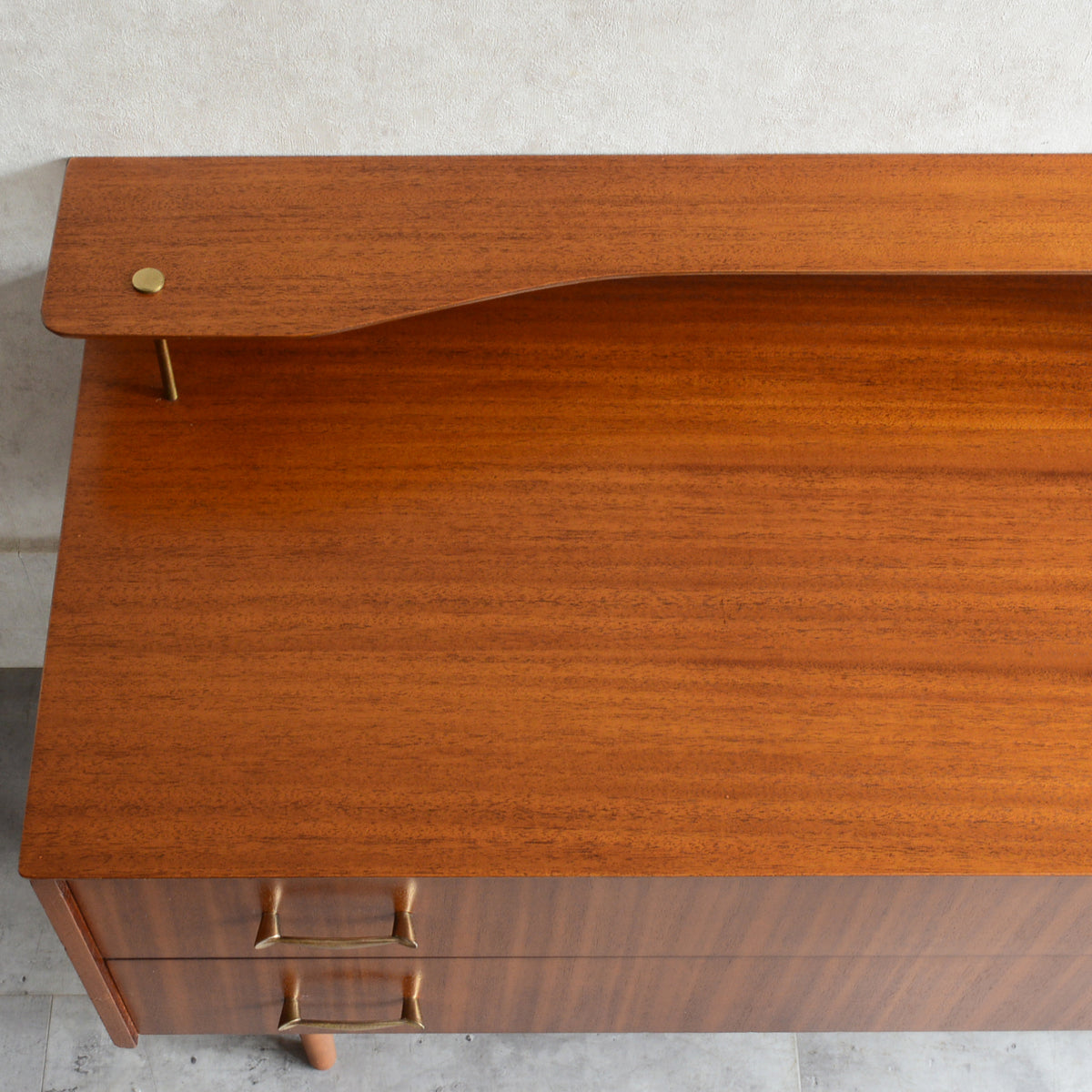 60sイギリスヴィンテージ　ショートサイドボード47(天板剝離再塗装済）