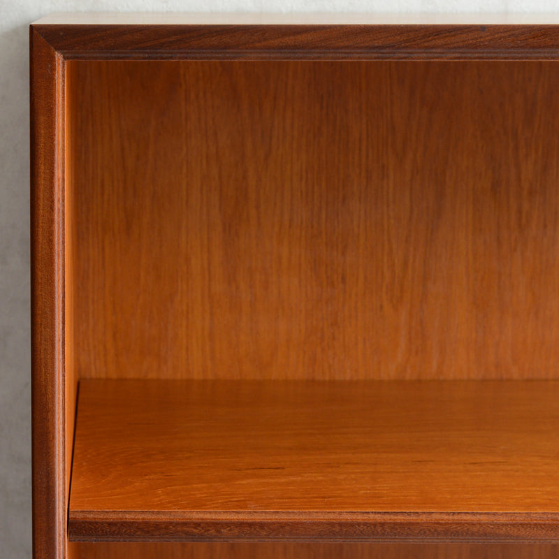 デンマーク ヴィンテージ　チークブックシェルフ03（ウッドオイル仕上）