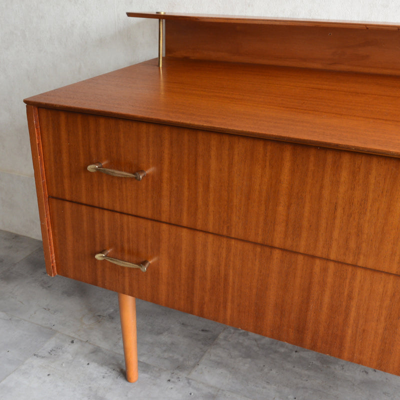 60sイギリスヴィンテージ　ショートサイドボード47(天板剝離再塗装済）