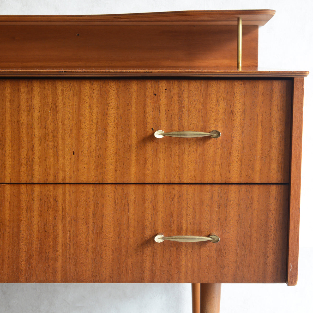 60sイギリスヴィンテージ　ショートサイドボード47(天板剝離再塗装済）