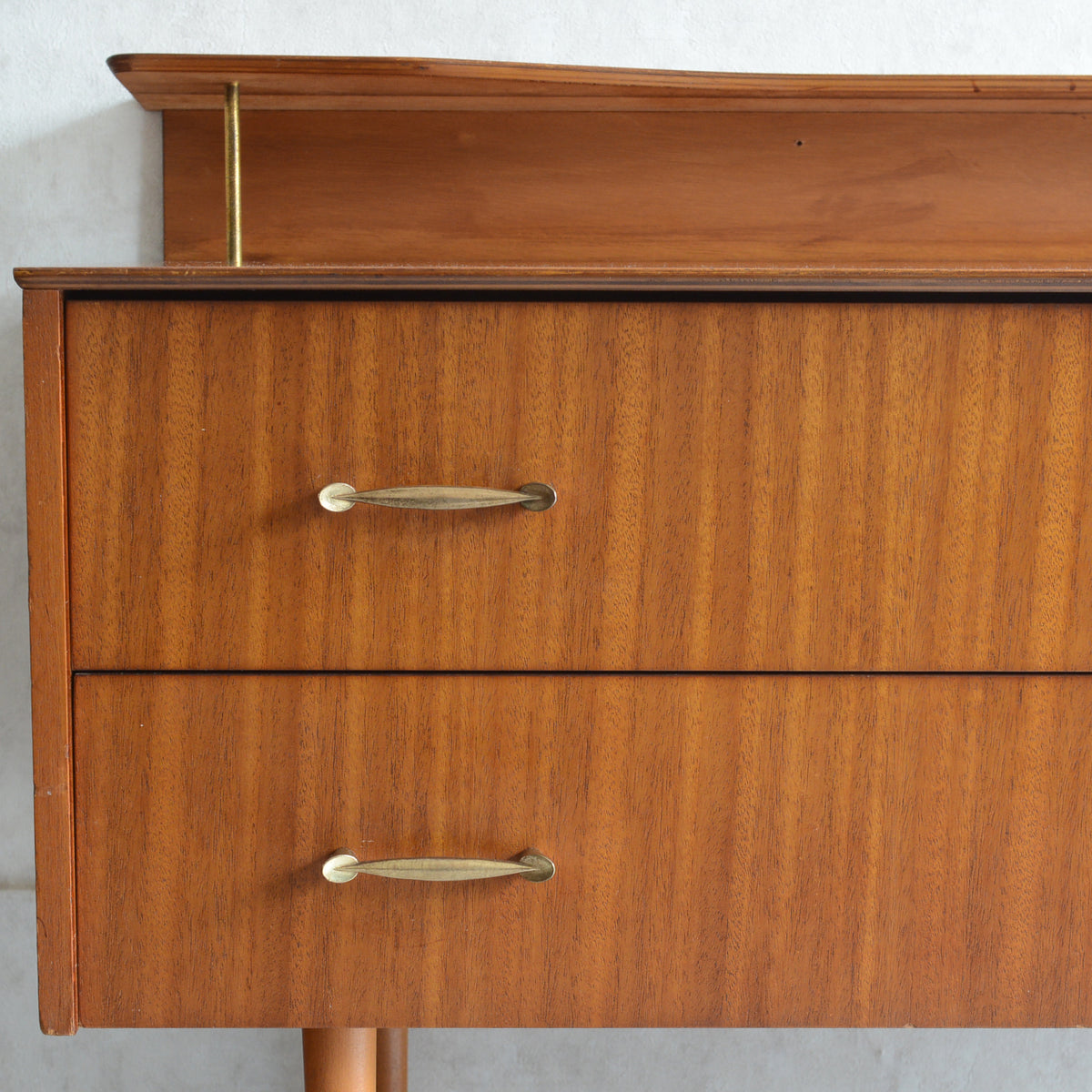 60sイギリスヴィンテージ　ショートサイドボード47(天板剝離再塗装済）