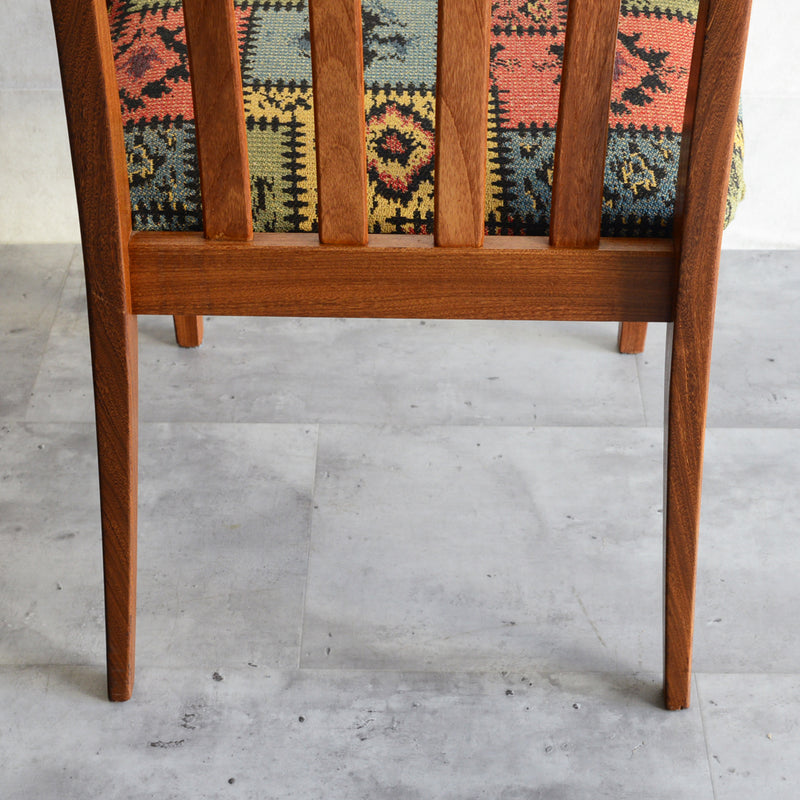 G-PLAN ジープラン　ハイバックアームチェア(柄張地）