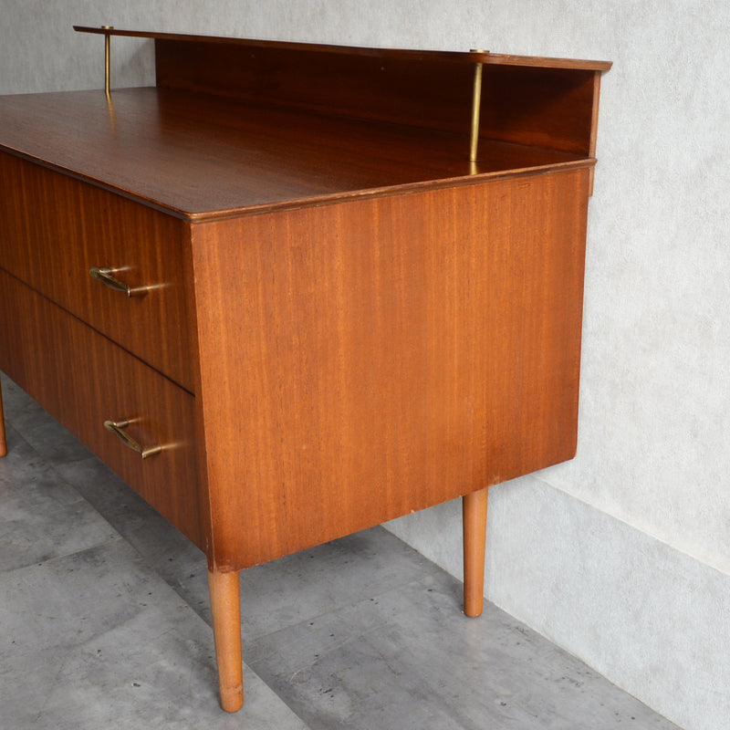 60sイギリスヴィンテージ　ショートサイドボード47(天板剝離再塗装済）