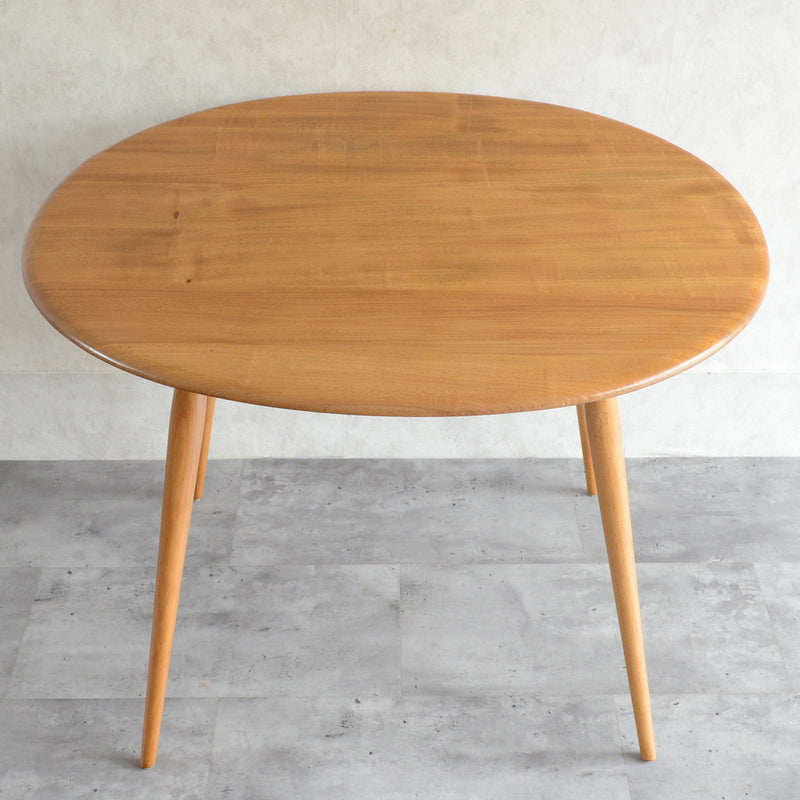 N様ご見学予約商品　ERCOLアーコール　ブレックファストテーブル（ラウンド/オーバル）