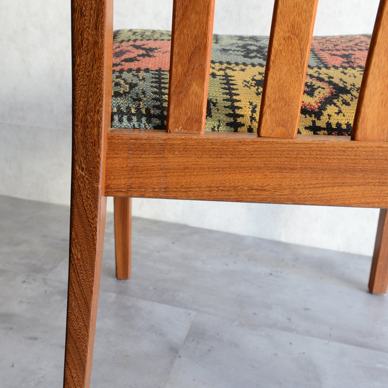 G-PLAN ジープラン　ハイバックアームチェア(柄張地）