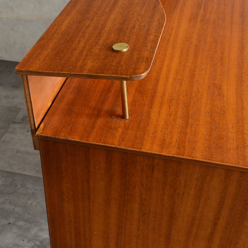 60sイギリスヴィンテージ　ショートサイドボード47(天板剝離再塗装済）