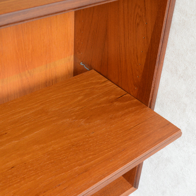 デンマーク ヴィンテージ　チークブックシェルフ03（ウッドオイル仕上）