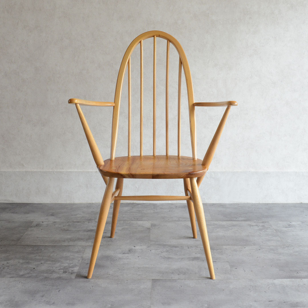 ERCOL アーコール　アーム付クエーカーチェア 10