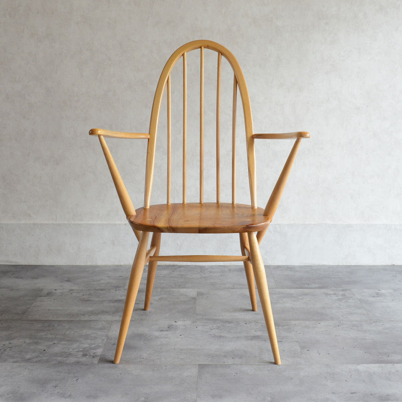 ERCOL アーコール　アーム付クエーカーチェア 10