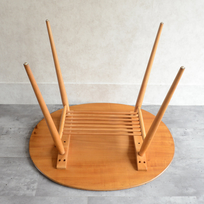 N様ご見学予約商品　ERCOLアーコール　ブレックファストテーブル（ラウンド/オーバル）