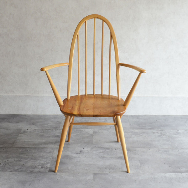 ERCOL アーコール　アーム付クエーカーチェア 10