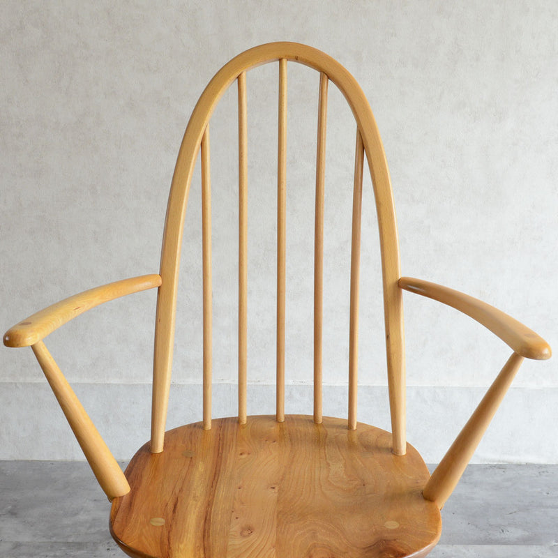 ERCOL アーコール　アーム付クエーカーチェア 10