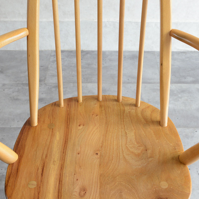 ERCOL アーコール　アーム付クエーカーチェア 10