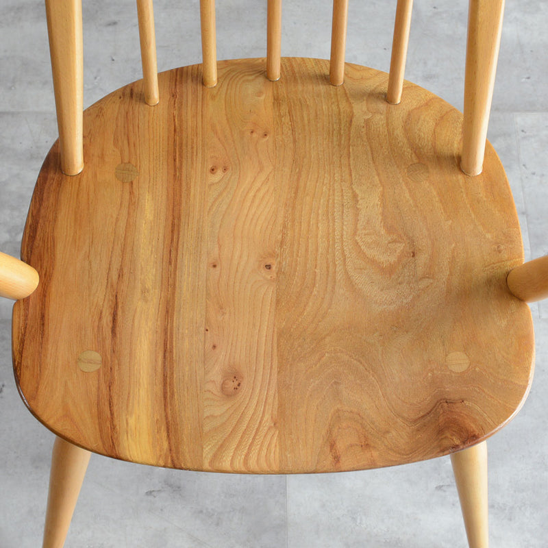 ERCOL アーコール　アーム付クエーカーチェア 10