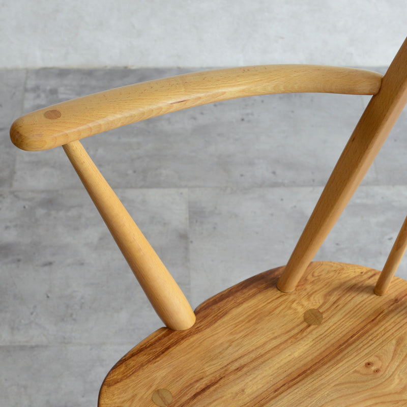 ERCOL アーコール　アーム付クエーカーチェア 10